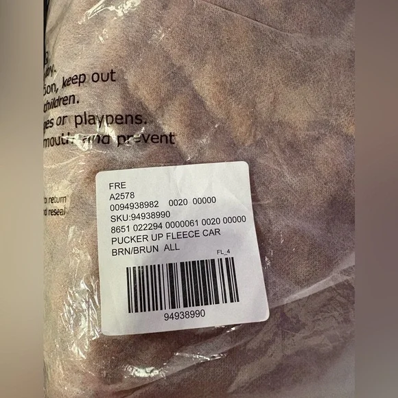 FP Movement x Free People Pucker Up Fleece Carryall in Toasted Almond - Picture 9 of 9